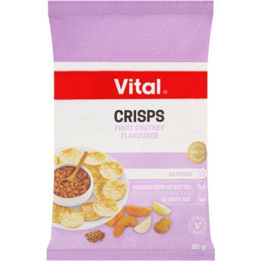 VITAL CRISPS FRUIT CHUTNEY 85G