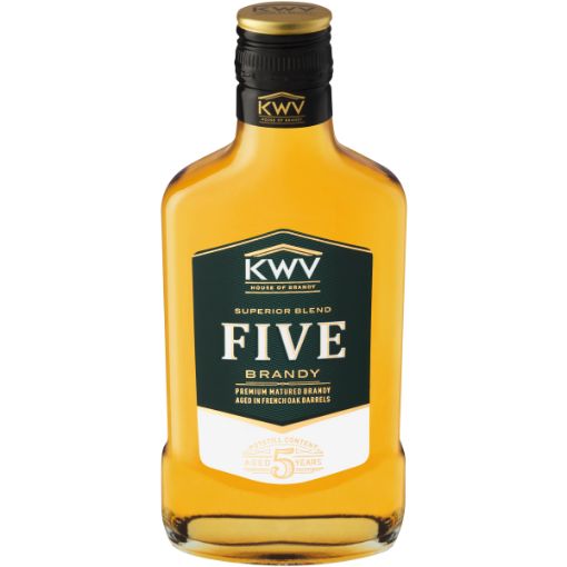 KWV 5YO BRANDY 200ML