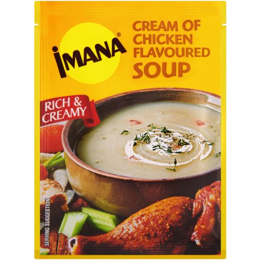 IMANA PACKET SOUP CREAM OF CHICKEN 50G