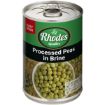 RHODES PEAS PROCESSED 410G