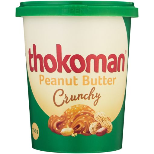 THOKOMAN PEANUT BUTTER CRUNCHY 750G