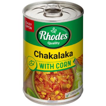 RHODES CHAKALAKA WITH CORN 400G