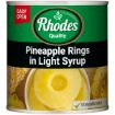 RHODES PINEAPPLE RINGS 440G