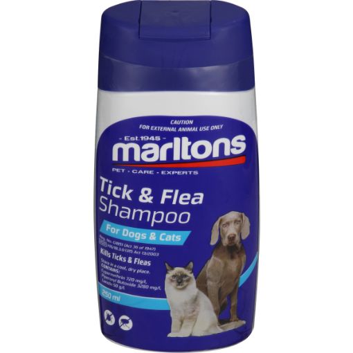MARLTONS TICK&FLEA SHAMPOO 250ML