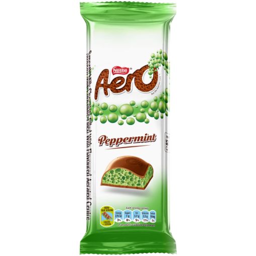 NESTLE AERO CHOCOLATE PEPPERMINT 85G