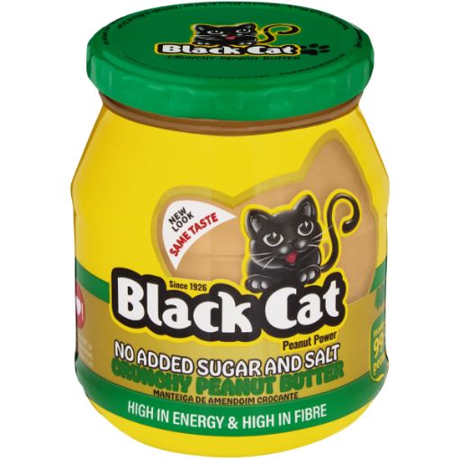 BLACK CAT CRUNCHY P BUTT NO SUG&SA 400G