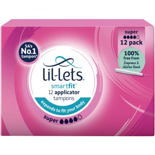 LIL-LETS TAMPON APPLICATOR SUPER