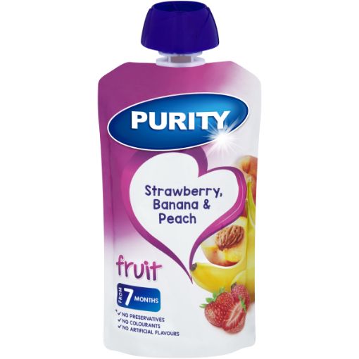 PURITY PUREED ST/BERRY/ BANA&PEACH 110ML