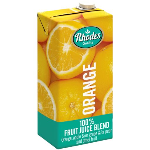 RHODES FRUIT JUICE 100% ORANGE