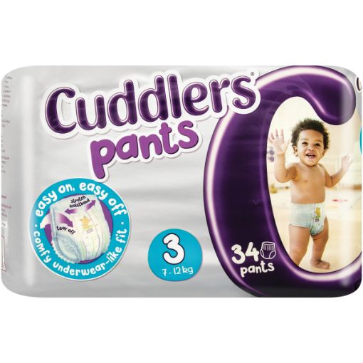 CUDDLERS DIAPERS PANTS CLOSED  S3