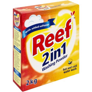 REEF 2IN1 WASHING POWDER 2KG