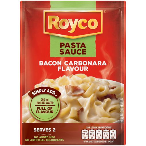 ROYCO PASTA SAUCE BACON CARBONARA 45G