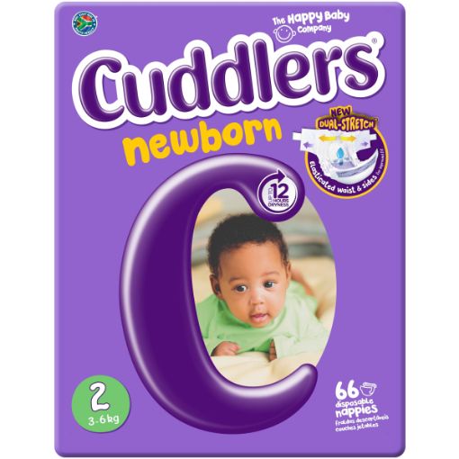 CUDDLERS NEWBORN DIAPERS JP SIZE2 COMFORT