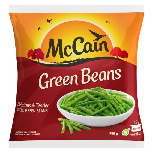 MCCAIN GREEN BEANS 750G