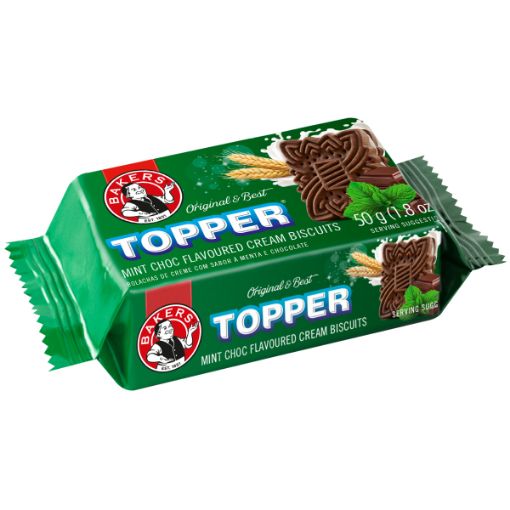 BAKERS TOPPER CHOC MINT 50G