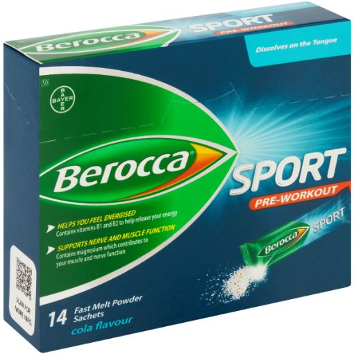 BEROCCA SPORT POWDER SACHETS