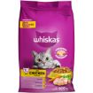 WHISKAS DRY ADULT CAT FOOD CHICKEN 900G