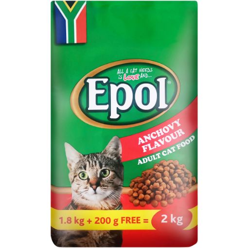 EPOL CAT FOOD ADULT CAT ANCHOVY 1.8KG+200GR FREE 1.8KG