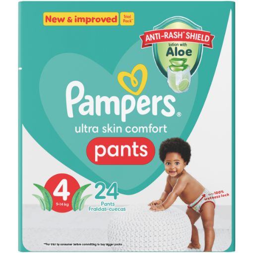 PAMPERS DIAPER PANTS DISPOSABLE PANTS S4