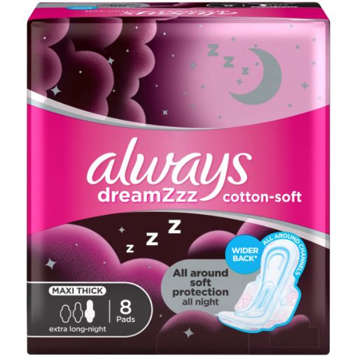 ALWAYS PADS MAXI COTTON X/L