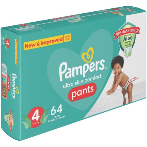 PAMPERS ACT BABY PANTS SZ4 JP