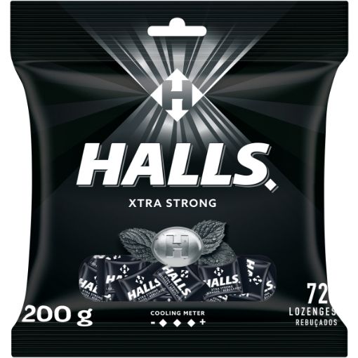 HALL`S CANDY XTRA STRONG 201G