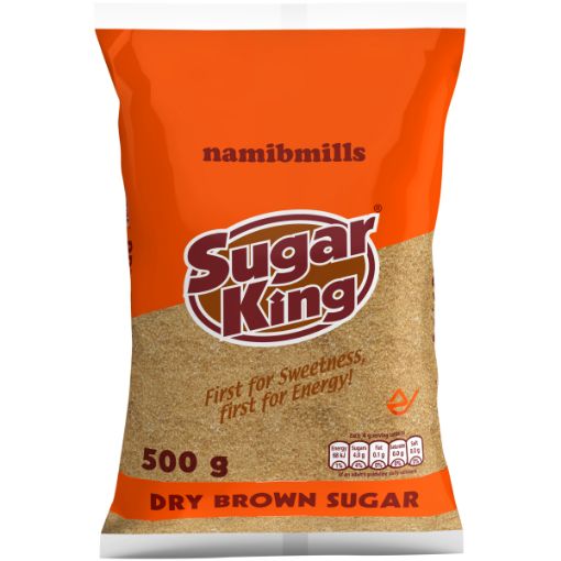SUGAR KING SUGAR DRY BROWN 500G
