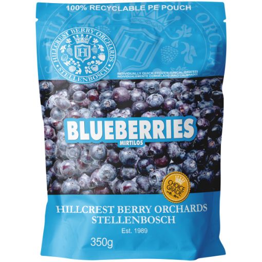 HILLCREST BLUEBERRIES 350G