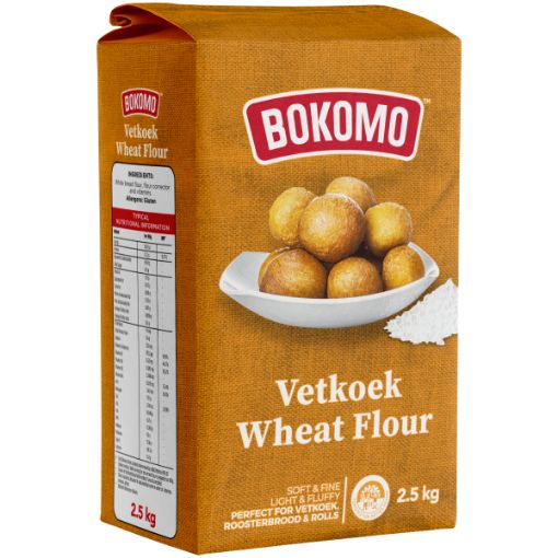 BOKOMO VETKOEK FLOUR 2.5KG