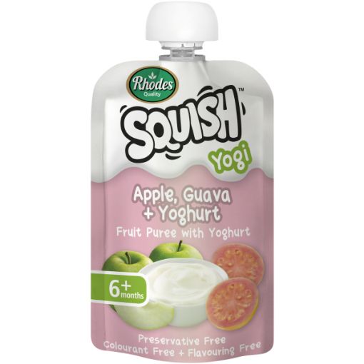 RHODES SQSH INFANT FOOD AP/GUA&YOG 110ML