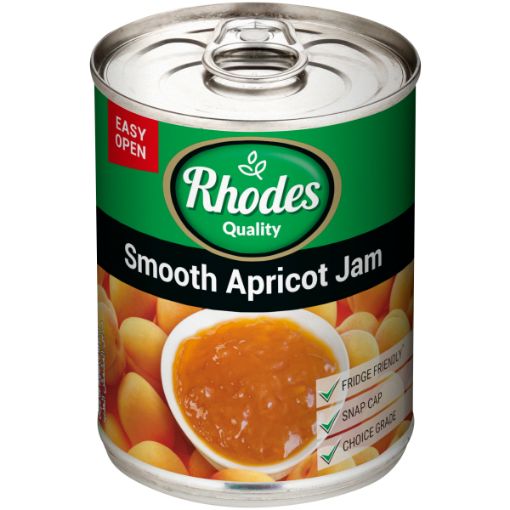 RHODES JAM SUPERFINE APRICOT 450G