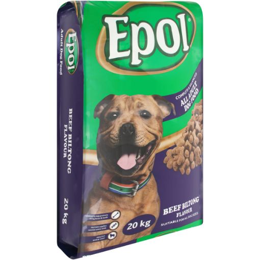 EPOL DOG FOOD DOG BEEF BILTONG 20KG