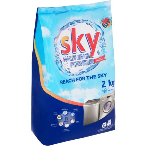 SKY AUTO REGULAR WASHING POWDER 2KG