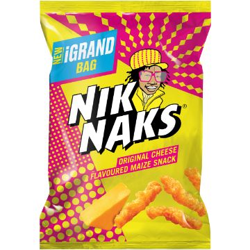 SIMBA NIKNAKS MAIZE SNACK CHEESE 190G