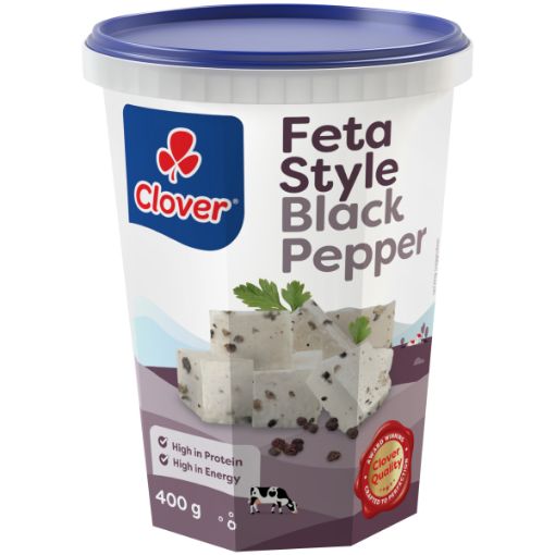 CLOVER FETA PEPPER TRADITION 400G