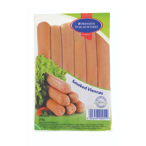 WINDHOEK SMOKED VIENNAS 250G