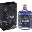 SIX DOGS BLUE GIN  1 x 750ML
