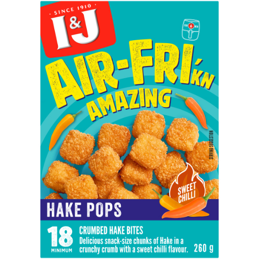 I&J POPS SWEET CHILLI  1 x 260G