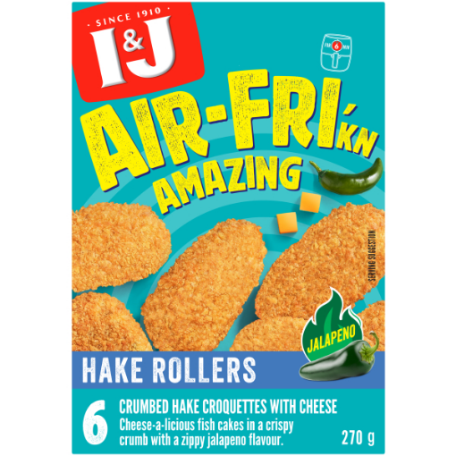 I&J ROLLERS JALAPENO  1 x 270G