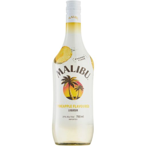 MALIBU PINEAPPLE FLAV RUM  1 x 750ML
