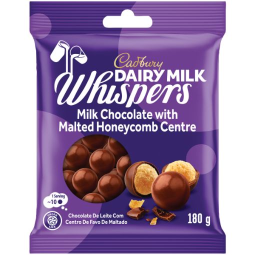 CADBURY WHISPERS  1 x 200G