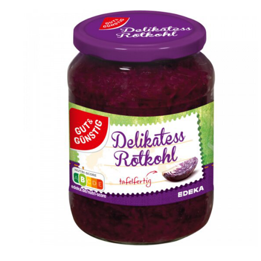 GUT&GUENSTIG DELIKATESS ROTKOHL  1 x EACH