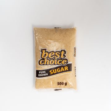 BEST CHOICE LIGHT BROWN SUGAR  1 x 500G