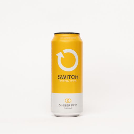 SWITCH ENERGY DRINK GINGER PINE ]  1 x 500ML